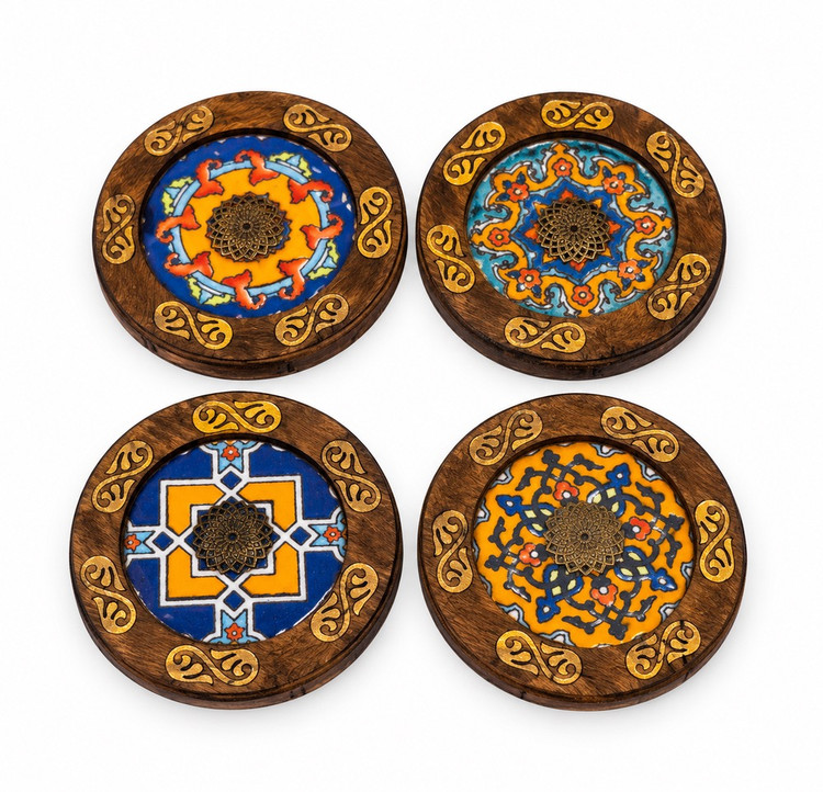 جاعودی چوبی گرد سنتی